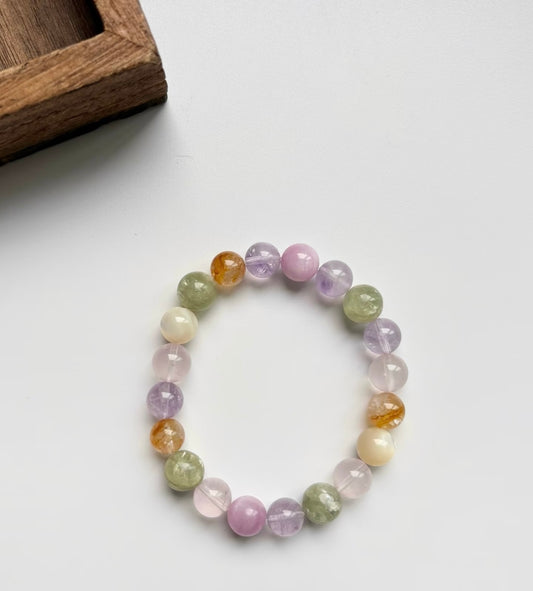 Pastel Multi Mixed Beaded Bracelet For Women